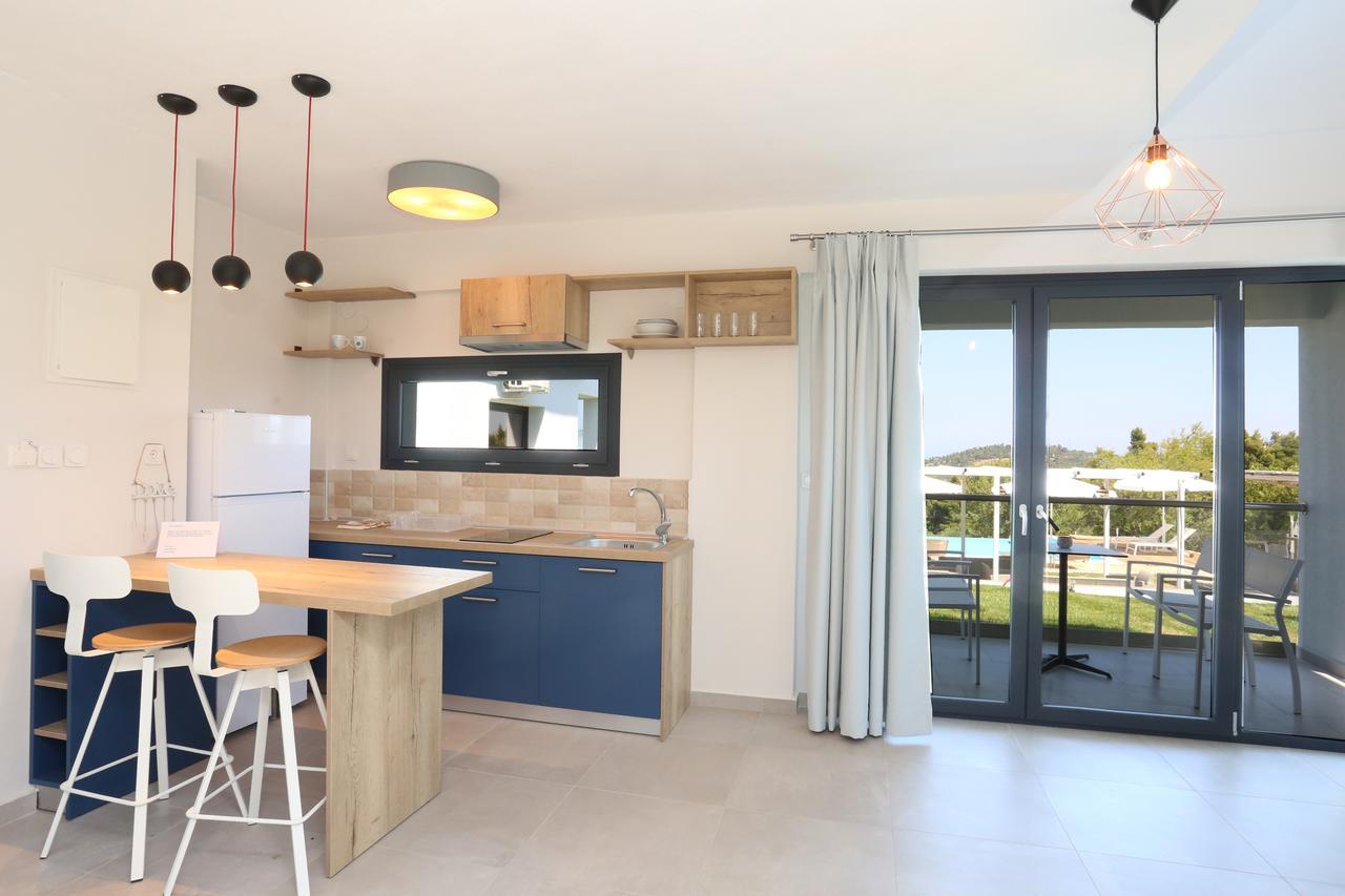 Blue Avenue Aparthotel Palioúri Eksteriør bilde